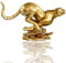 Leopard Statuen Tiger Skulptur Dekorationen, Gepard Figuren Home Decor, Desktop Art Figur, Sammelbar Vintage Geschenk Kunsthandwerk, Wild Animal Desk Ornaments Für Wohnzimmer Party Bücherregal(A)