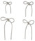 SUPERFINDINGS 4Styles Schleife Strass Brosche 4.1/4.5/6.3/7.6 Zoll Strass Schleife Glasseil Schleife Brosche Vintage Eisen Schleife Brosche Anstecknadel Für Hochzeiten DIY Kleid Bankett