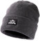 TOP-EX Großer Kopf 100% Merinowolle Strickmütze Herren Damen Fleece Wintermütze Warme Winddicht Atmungsaktiv Mütze Beanie für Running Ski Wandern Grau XL XXL