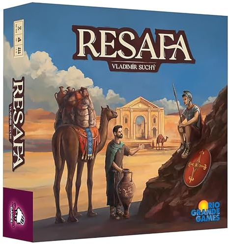 Rio Grande Games | Resafa | Board Game | Ages 14+ | 1-4 Players | 90 Minutes Playing Time