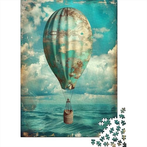 Heißluftballon 1000 Stück Puzzles Für Erwachsene Teenager Stress Abbauen Familien-Puzzlespiel 1000-teiliges Puzzle Kinder Lernspiel Spielzeug Geschenk Puzzel 1000pcs (75x50cm)