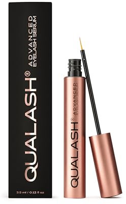 QUALASH® Wimpernserum für Wimpernwachstum & Verlängerung – QUA-X CompleX® – Serum für lange & dichte Wimpern – 3.5ml Lash Booster