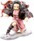 WKxinxuan Demon Slayer ModèLes D'anime, Demon Slayer Ornaments, Décorations de Gâteaux,Décorations de Voiture, œufs Torsadés, Statues de Dessin Animé, Personnages D'anime de Chambre