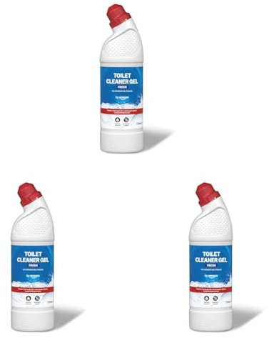 by Amazon Liquid Toilet Cleaner, Gel, Fresh, 750 ml (Pack of 3)