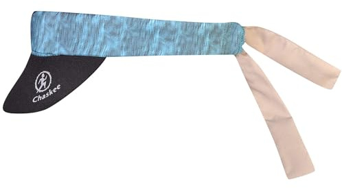 Chaskee Visor Snap Cap Expression mit Neoprenschild (als Stirnband oder Mütze nutzbar, mit Nackenschutz, UV Schutz 60), Farbe:Turquoise