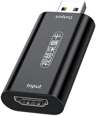 Dispositivo portátil de captura de video USB 3.0 para contenido 1080p/4K para educación en línea y juegos