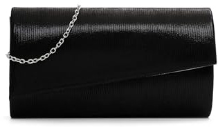 Tamaris Abendtasche Amalia Clutch Black - Metallic schwarz