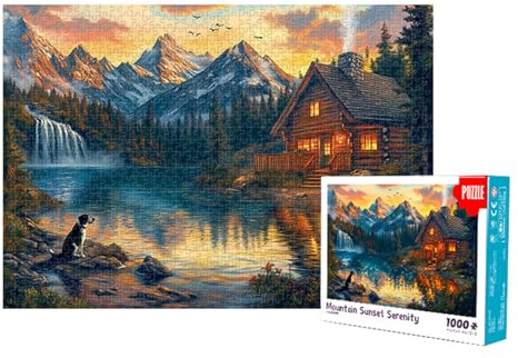 Mocrop Puzzle 1000 Teile Erwachsene, Klassische Puzzles 70×50cm | Klassische Puzzles, Puzzle Erwachsene, Spektakuläre Wanddekoration, Mit Exquisite Geschenkbox