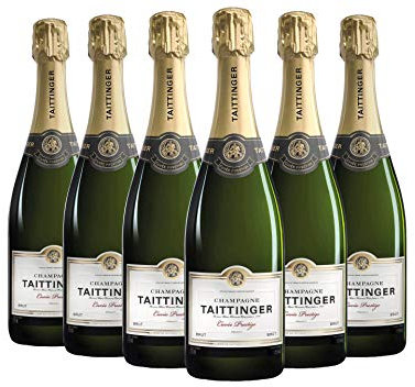 Champagne Brut AOC - Cuvée Prestige - Taittinger - 6 x 0,75 l.