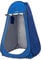 AKTIVE Tienda ducha cambiador para camping sin suelo Aktive 120x120x185 cm azul (62162)