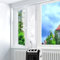 AUGOLA AC Window Seal Unit for Portable Air Conditioner And Tumble Dryer, Hot Air Stop Kit for All Mobile Air Conditioning, Air Exchange Guards with Zip and Strong Hook&Loop Fastener(500CM/197in)