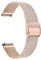 TRUMiRR Ersatz für Garmin Venu Sq 2 Music/Vivomove Sport/Venu 2 Plus Armband, 20mm Mesh Gewebte Edelstahl Armband Metall Uhrenarmband Ersatzband für Garmin Venu 2 Plus 43mm/ Vivomove HR Sport