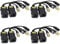 zdyCGTime Passiver Video-Balun, RJ45-Weiblich auf BNC-Männlich, DC-Netzwerk-Transceiver, Full-HD-Überwachungs-RJ45-auf-BNC-Kabel, kompatibel mit allen Videogeräten (16,5 cm, 4 Paar)