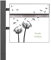 banjado® Standbriefkasten Anthrazit mit Namensschild Pusteblume 2 & Zeitungsfach/Briefkasten mit Standfuß in Anthrazit/Postkasten A4 Einwurf inkl. Montagematerial & 2 Schlüsseln