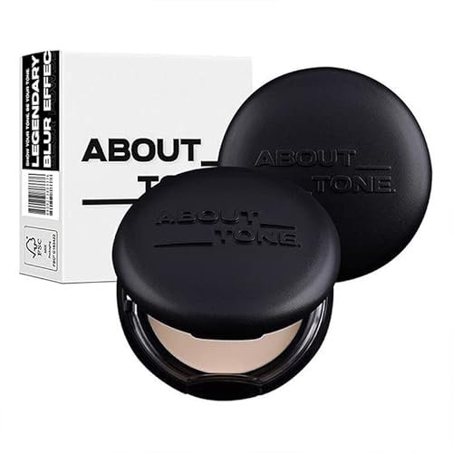 [ABOUT TONE] Blur Powder Pact (2 colors) 9g (02 LIGHT)