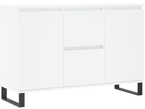 vidaXL Sideboard Weiß 101,5x35x70 cm Holzwerkstoff