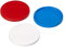 3 Food Can Covers - Lids for Tinned Food, Airtight Covers for Tinned Food, Food Storage, Red, White and Blue, Standard Size Can Covers for Tinned Food (3 Can Covers)