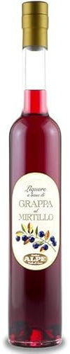 Liquore a base di grappa al Mirtillo - 500ml Alpe Valle d'Aosta