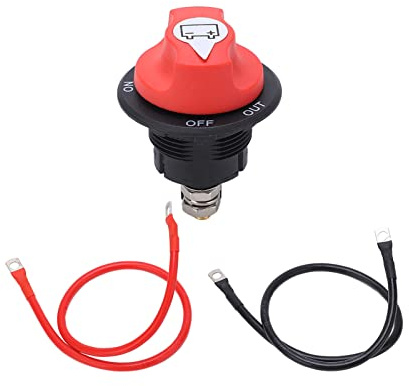 Batterieschalter, Autobatterie-Stromausfall-Hauptschalter, Trennschalter, Ein/Aus-Kill-Schalter Für Wohnmobil, Yacht, Van, LKW, Wohnwagen