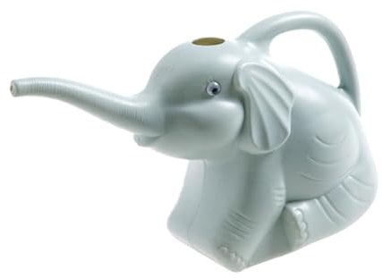 Sharplace 2L Cute Elephant Watering Can Jug Gardening Kettle 30x12x18cm with Long Nozzle for Garden Lawn Lightweight Multifunctional, Blue