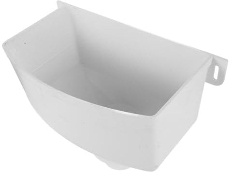 WHAMVOX Bucket Drain Pipe Gutter Connector Rainwater Drainage Rainwater Diverter Rain Splash Block Gutter Water Diverter Gutter Downspout Block Rain Gutter Downspout Connector White PVC