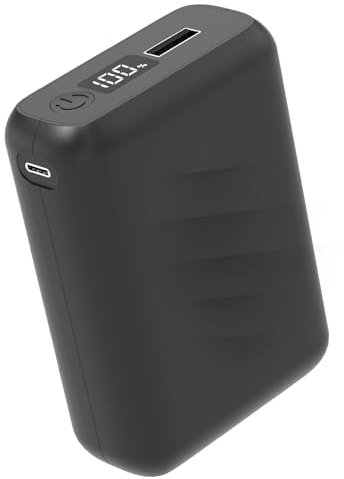 GAROERFAR 20000mAh Akkupack für Beheizte Weste-22.5W Schnell Aufladbare Powerbank mit LED-Anzeige und DC7.4V Ausgang für Beheizte Jacke und Hose, Kompatibel mit iPhone,iPad,Samsung und mehr