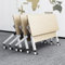Klappbarer Konferenzraum, vielseitige Konferenztische, tragbare und zusammenklappbare Lösungen für dynamische Meetings, Schulungen, Klassenzimmer und Büros (Gold Eiche, 47 × 24 × 30 Zoll)
