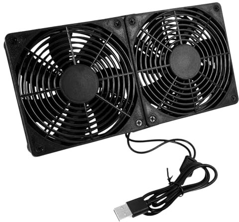CAXUSD Mini Cooler Computer Fan Small Cooling Fan Easy Installation for Gaming Computer