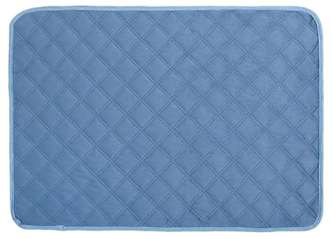 Hruile Wasserdichte Hundedecken, Haustierbettdecken, superweich, warm, Katzen-Überwurfdecken, Welpenschlafunterlagen, Möbelschutz für kleine, mittelgroße und große Hunde und Katzen, 70 x 50 cm, Blau