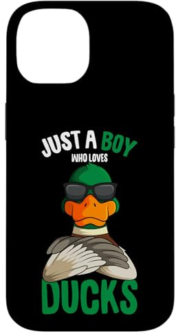 Just a Boy who loves Ducks Kids Case for iPhone 14