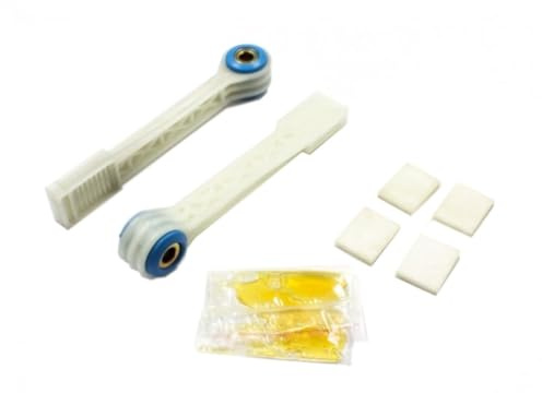SOS Accessoire Reparatursatz Stoßdämpfer Aweco für Waschmaschine Bosch 00673541, 00742719, 2 Stück