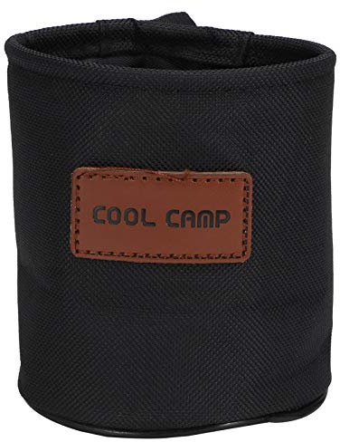 Baxnore Soporte de la Taza Lateral de la Silla Botella de Agua portátil Porthipe Compact Ligero Durable Accesorio al Aire Libre para picnics Camping Fishing Material de Tela Oxford de