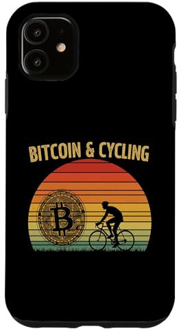 Radfahren, Freiheit, Bitcoins, Radfahren, Radfahren, Radfahren, Leben, Bitcoin Hülle für iPhone 11