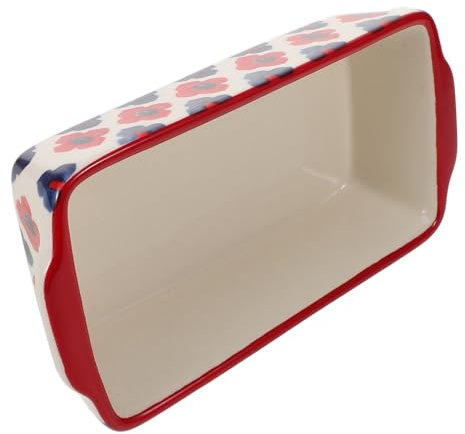 OUNONA Teglia Rettangolare in Teglia da Forno per Formaggi Arrosti Adatta Forno e Facile da Pulire e Impilare