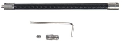 Stange Stange 1/4inch Selfie Stick 14mm Unsichtbar Für Actionkamera Helm MonopoD Extension Arm Carbon Faserverlängerung