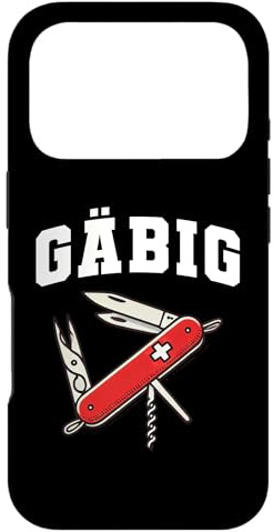 Gäbig - Vêtements de Couteaux suisses Amusants Coque pour iPhone 17 Pro