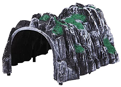 DuskHaven DIY Modelleisenbahn 1:87 Landschaft Tunnel Gartenzubehör Spielzeug für Jungen, Mehrfarbig