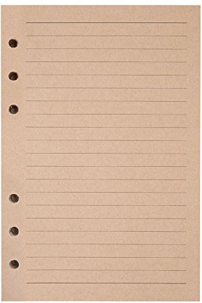 Kunstleder-Tagebuch, Notizbuch, nachfüllbar, Spiralbindung, klassisch, geprägt, Reise-Tagebuch, mit Blanko-Seiten und Retro-Anhängern, von Maleden Craft-Lined