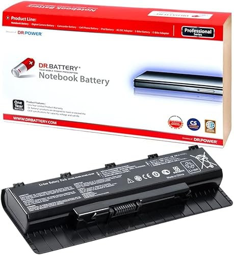 DR. BATTERY A32-N56 Laptop Battery Compatible with Asus N56 N56V N56VJ N76V N76 N46 N56VZ N76VZ N56VM N56VZ-DS71 N56JN N56DP N56JR N76VJ N56VB N76VM Series A31-N56 A32-N46 [10.8V / 48Wh]