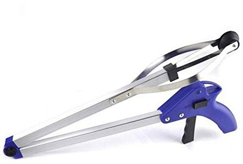 Gusengo Ramassage - Pince Préhension Pliable Ramasseur Déchets 81cm, Pince Préhension pour Personnes Agées pour Le Ramassage des Déchets, Ramasse-litière, Extension du Bras
