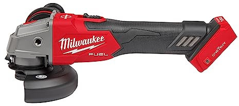 M18 FUEL 18V Lithium-Ion Brushless Cordless 4-1/2 in./5 in. Braking Grinder with Slide Switch (Tool-Only)