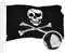 G128 Piratenflagge Jolly Roger Bones | 50,8 x 76,2 cm | ToughWeave Serie bestickt 300D Polyester | Neuheit Flagge, gesticktes Design, für drinnen und draußen, Messingösen