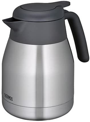 Thermos Carafe isotherme en acier inoxydable à large goulot (série THS) (1 l)