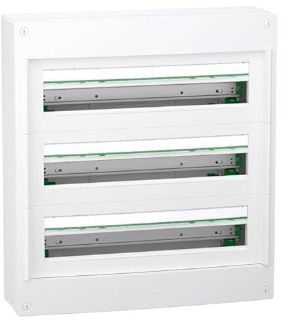 Coffret en saillie PrismaSeT XS Schneider Electric - 3 rangées - 24 modules - Sans porte