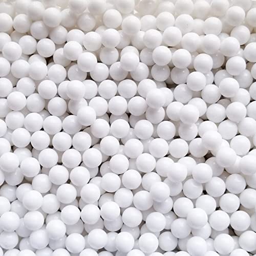 PNJB, High Grade 0.20g BB Pellets Biodegradable Plastic Shooting Firing Balls for Airsoft Gun, Highly Polished Shooting Pellets (Pack of 1, 1000 Bullets) (Plain White)