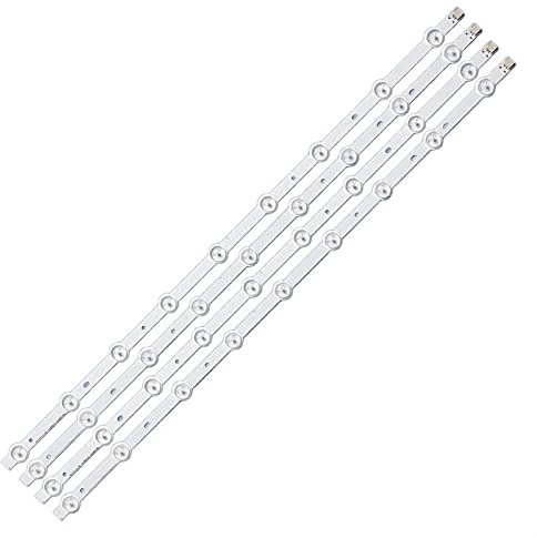 ANUTE Tira de LED for iluminación Trasera 9 lámpara Compatible for LIG TV 32LM3400 32LS3400 32LS3400-UA 32LM340 32LM3400-ZA 32LM340T 32PHG4900 LE32D1352