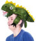 Hooin Dinosaurier-Hut. Handgefertigter Dinosaurier-Kostüm-Partyhut. Kostüm-Kopfbedeckung in Erwachsenengröße.