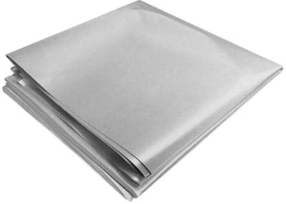 RF Faraday Fabric, Faraday Stoff Abschirmgewebe, 100 x 110cm Kupfer Nickel Faraday Gewebe Abdeckung Blockiert