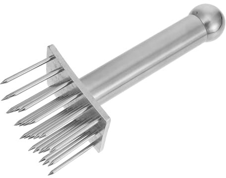 Alipis Aiguille à Steak pour Attendrisseur De Viande Outil De Cuisine Pratique pour Faciliter La Cuisson des Steaks