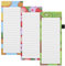 Thboxes 3 Pack Magnetic Shopping List Pad for Fridge, To Do List Pad 180 Sheets Tear off Magnetic Notepad for Fridge with Pen Loop for Shopping, Locker, Filing Cabinet, 21 X 9 cm